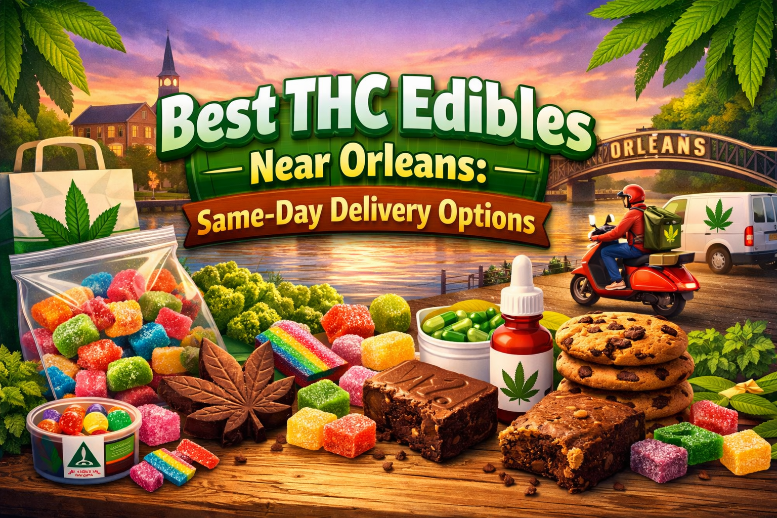 Best THC Edibles Near Orleans