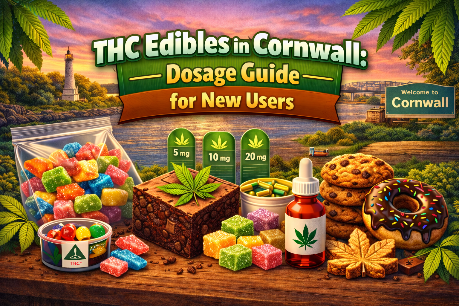 THC Edibles in Cornwall