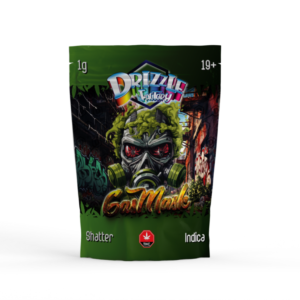 Gas Mask Shatter (Drizzle) | Ottawa Weed Delivery | Quick Green Cannabis