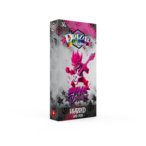 Drizzle Pink Rockstar God Pod 3G | Ottawa Weed Delivery | Gatineau Weed Delivery - Image 2