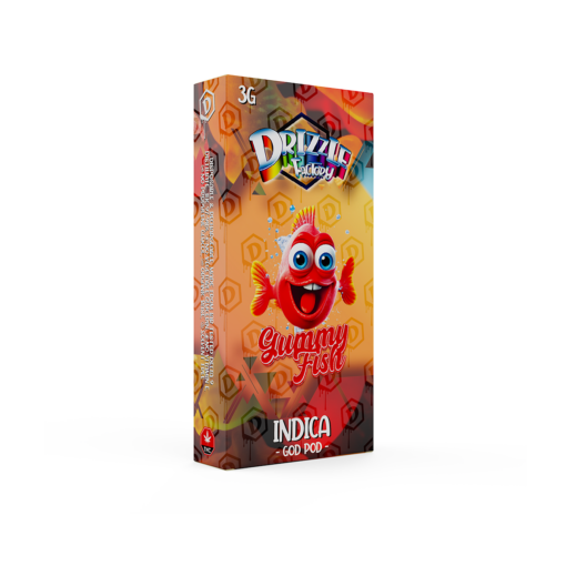 Drizzle Gummy Fish God Pod 3G | Ottawa Weed Delivery | Gatineau Weed Delivery - Image 2
