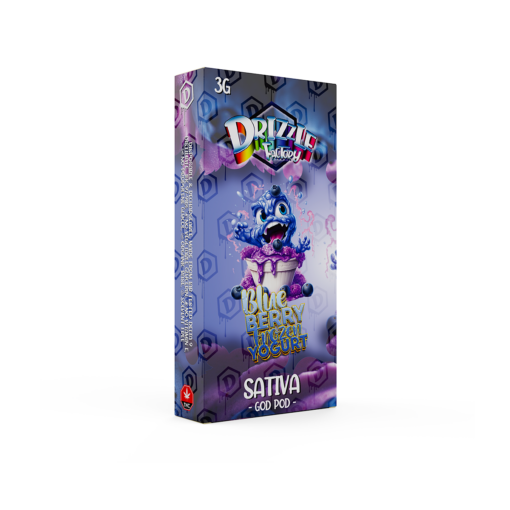 Drizzle Blueberry Frozen Yogurt God Pod 3G | Ottawa Weed Delivery | Gatineau Weed Delivery - Image 2