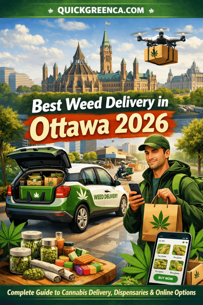 Ottawa and Gatineau cannabis Delivery